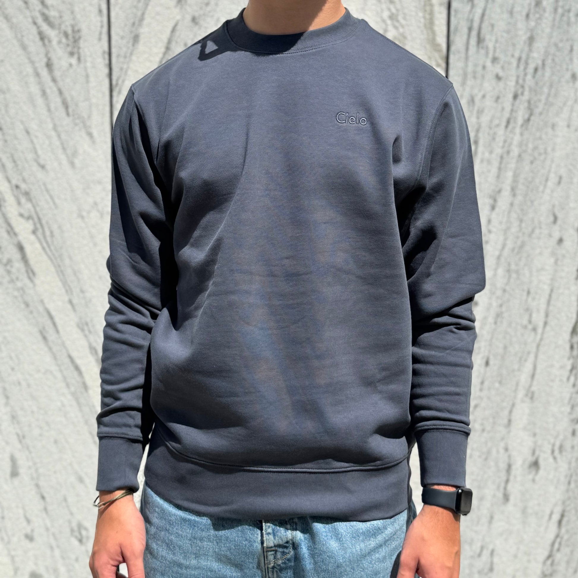 Classic Crewneck Antraciet