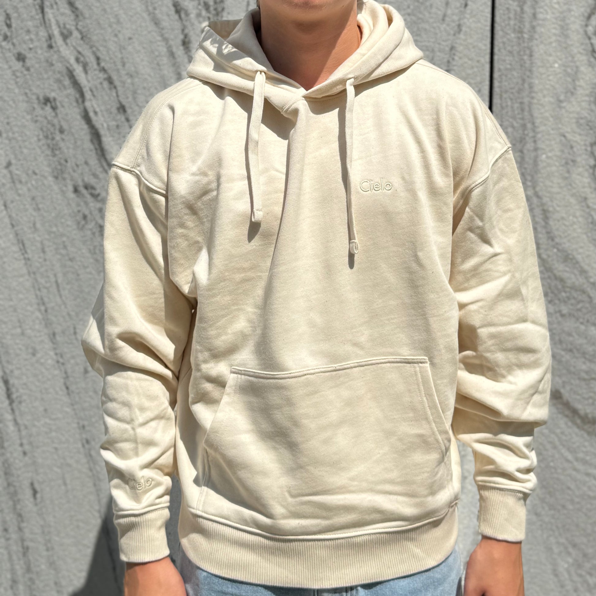 Signature Hoodie Ecru