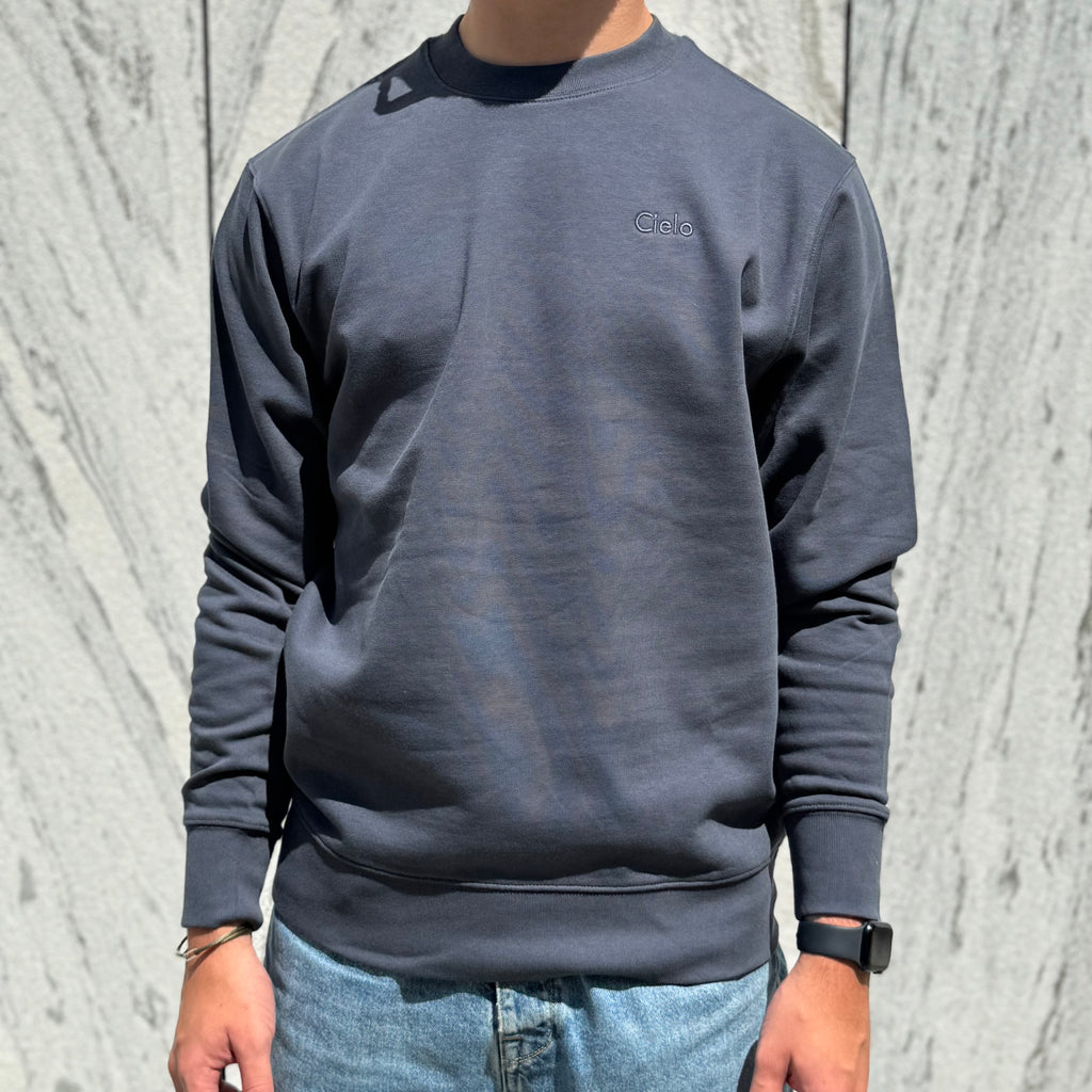 Classic Crewneck Antraciet